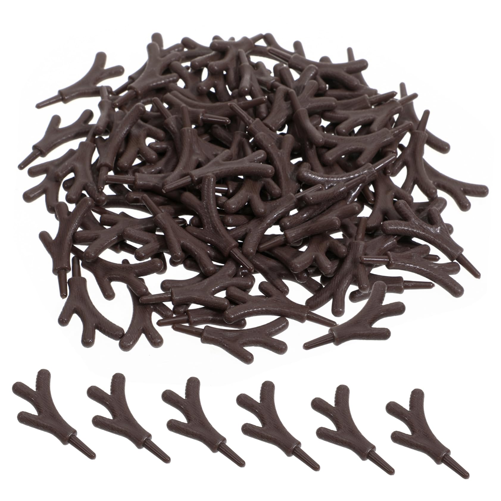 5 Set 100 di Pupazzo di Neve Kit di Accessori Decorativi per Pupazzo di Neve Mini Forniture Artigianali Natalizie per Realizzare 100 Pezzi * 5