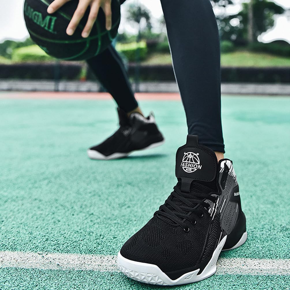Zapatillas de Baloncesto para Hombre Zapatos de Baloncesto Aire Libre Antideslizantes Calzado de Baloncesto Hombre Masculino Deportivas Calzado