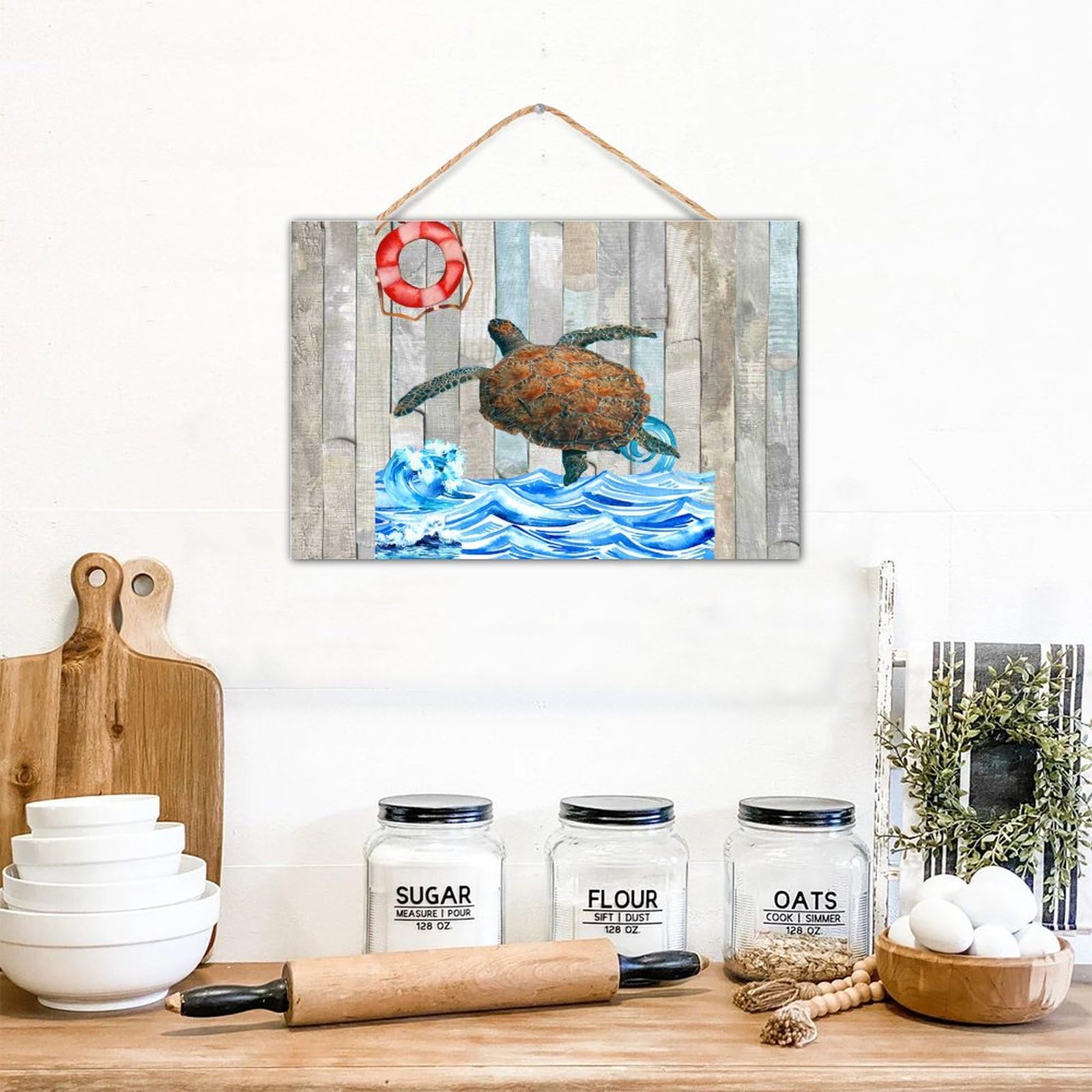 Decorazione Tartaruga Marina Blu - La Spiaggia è Il Mio Posto - Foto 8