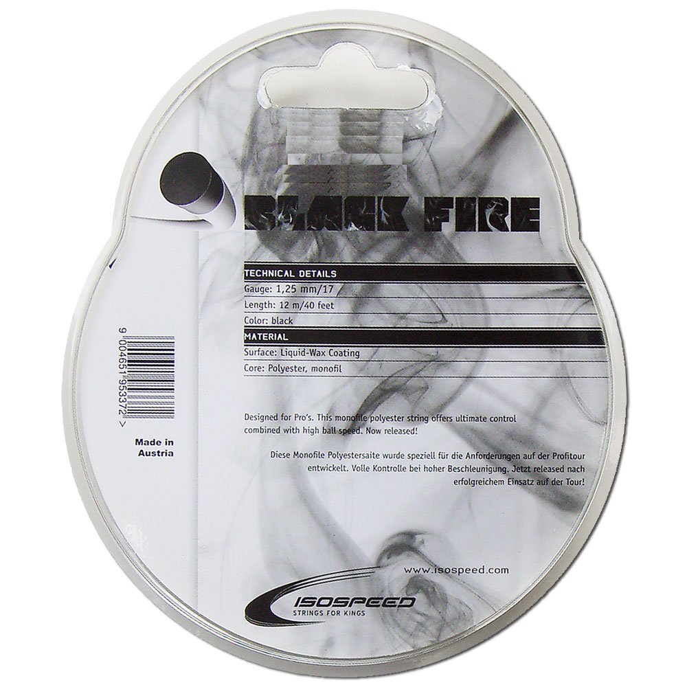 Tennissaite Black Fire