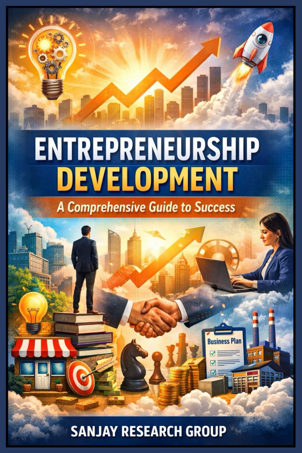Entrepreneurship Development: Comprehensive Guide to Success (Business Study Books By Sanjay Mandavi)