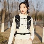 Azarxis Veste de course 5L Pack d'hydratation de piste Sac à dos réglable léger respirant pour les femmes homme course Marathon Jogging Cycling