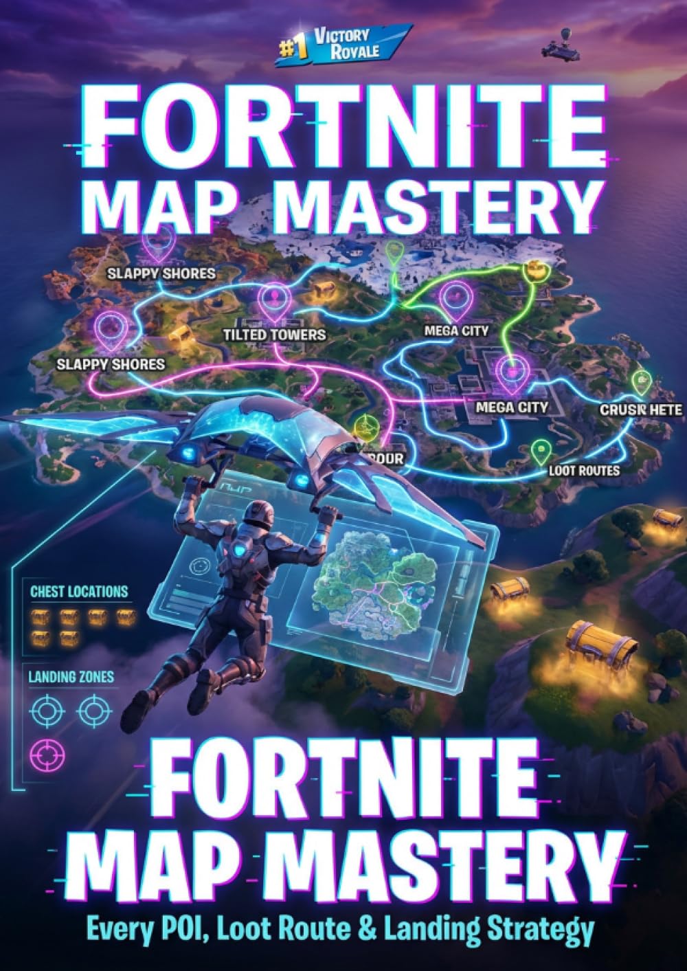 Fortnite Map Mastery: Every POI, Loot Route & Landing Strategy: Navigate all locations, discover hidden chests, and dominate with optimal loot routes. Chapter-updated map intelligence.