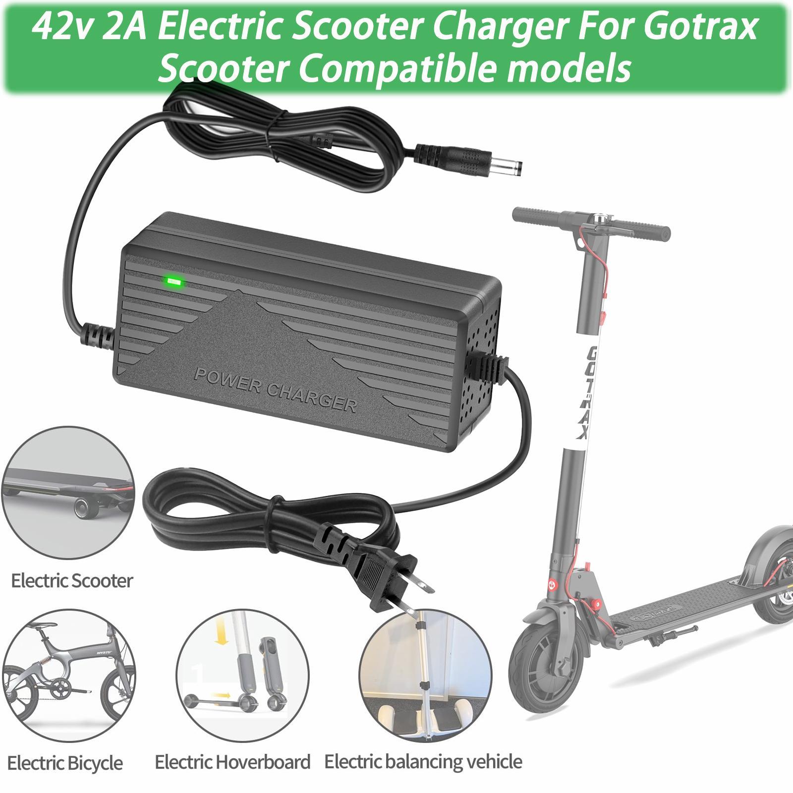 Amazon.com: 42V 2A Universal Adapter Power Supply, gotrax Charger