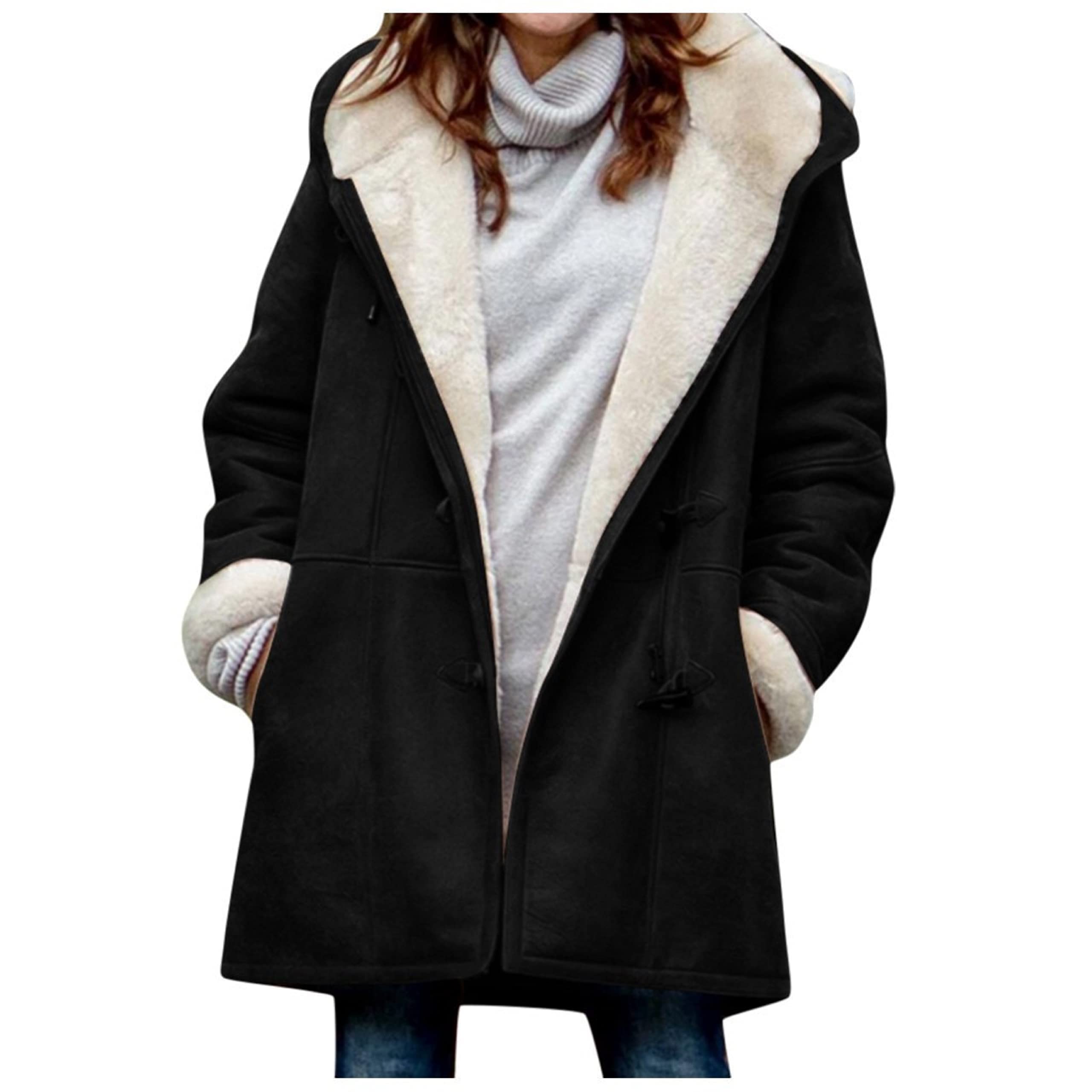 AI'MOURI Windproof Sherpa Lined Outerwear for Women Winter sold price at auction in Canada