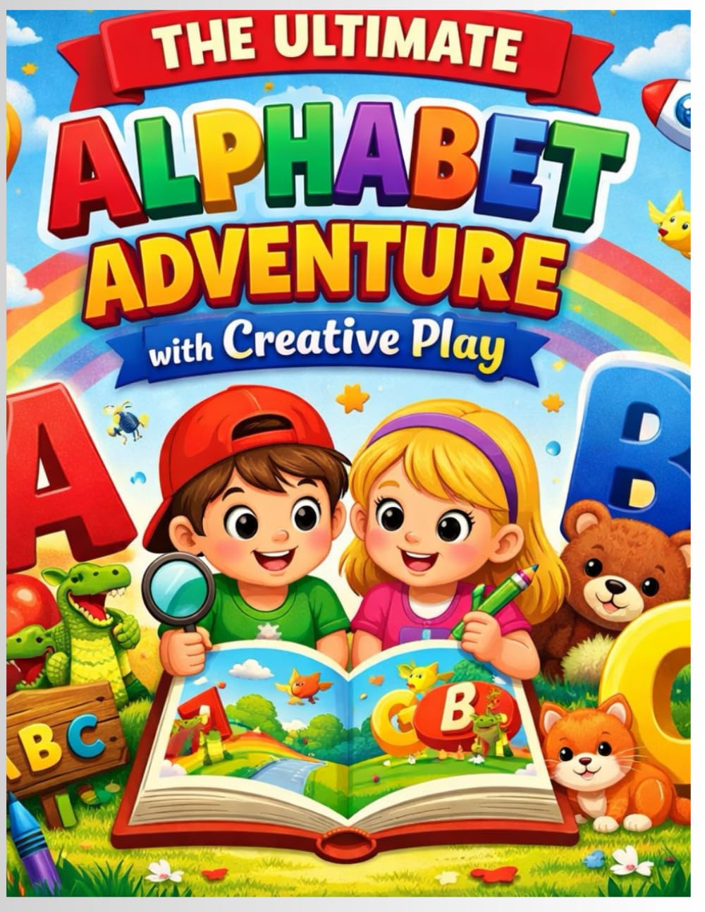 The Ultimate Alphabet Adventure tracing, writing, and creative play.