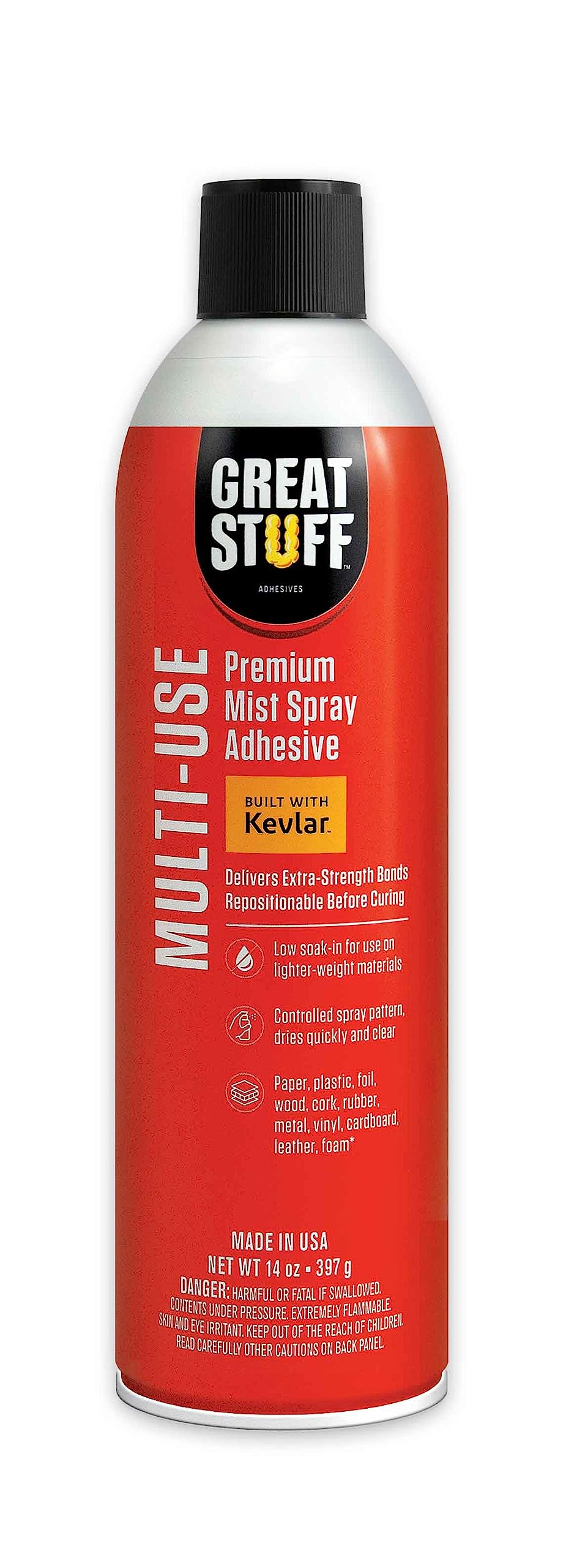 Great Stuff™ Multi-Use Mist Adhesive - 14 oz - Aerosol