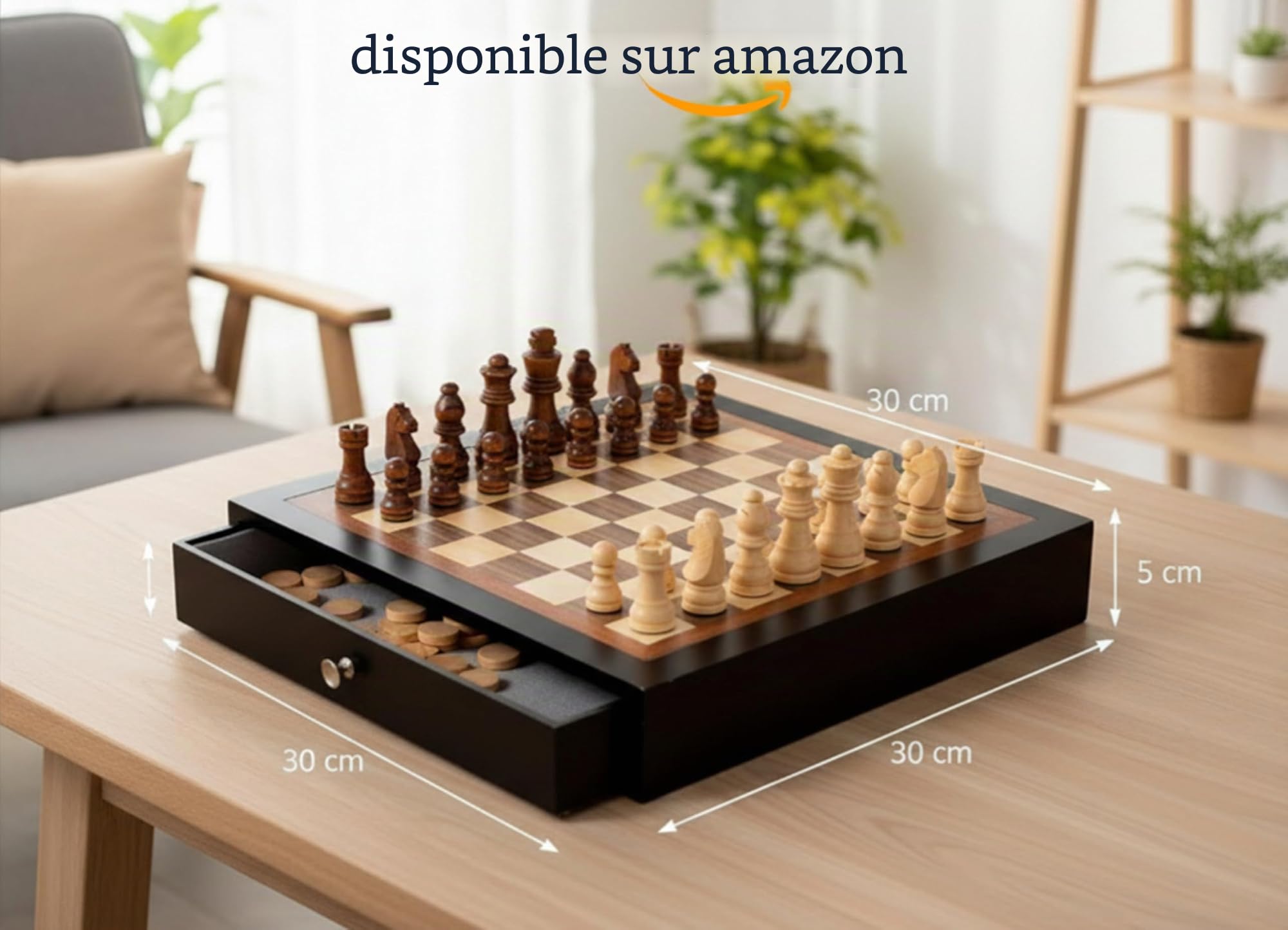 Aquamarine Games – Échecs et Dames (fd11555)