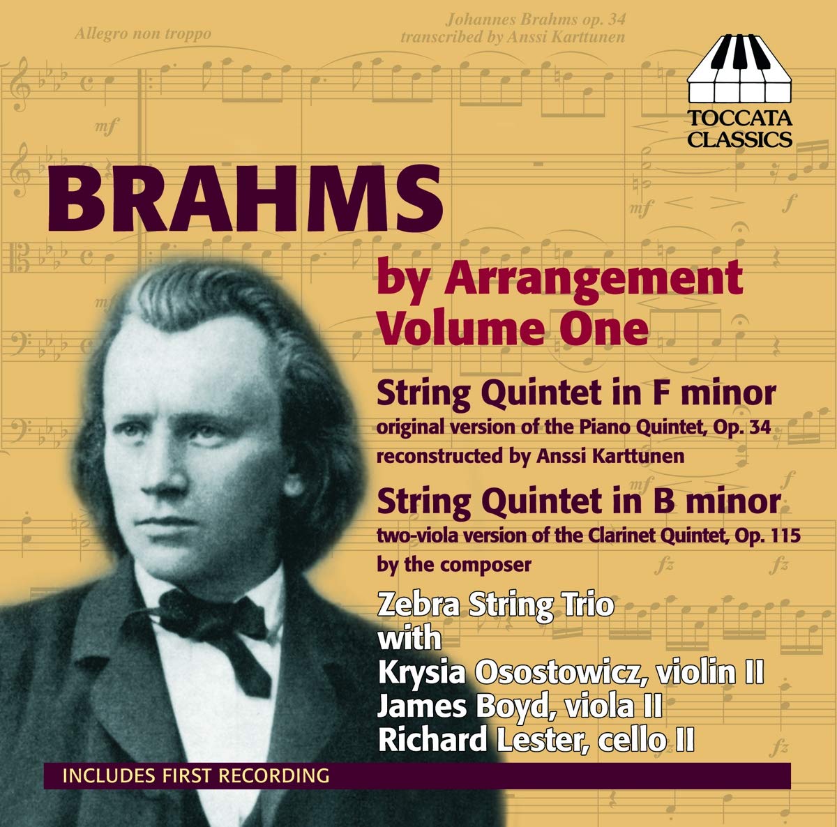 BRAHMS BY ARRANGEMENT VOL 1