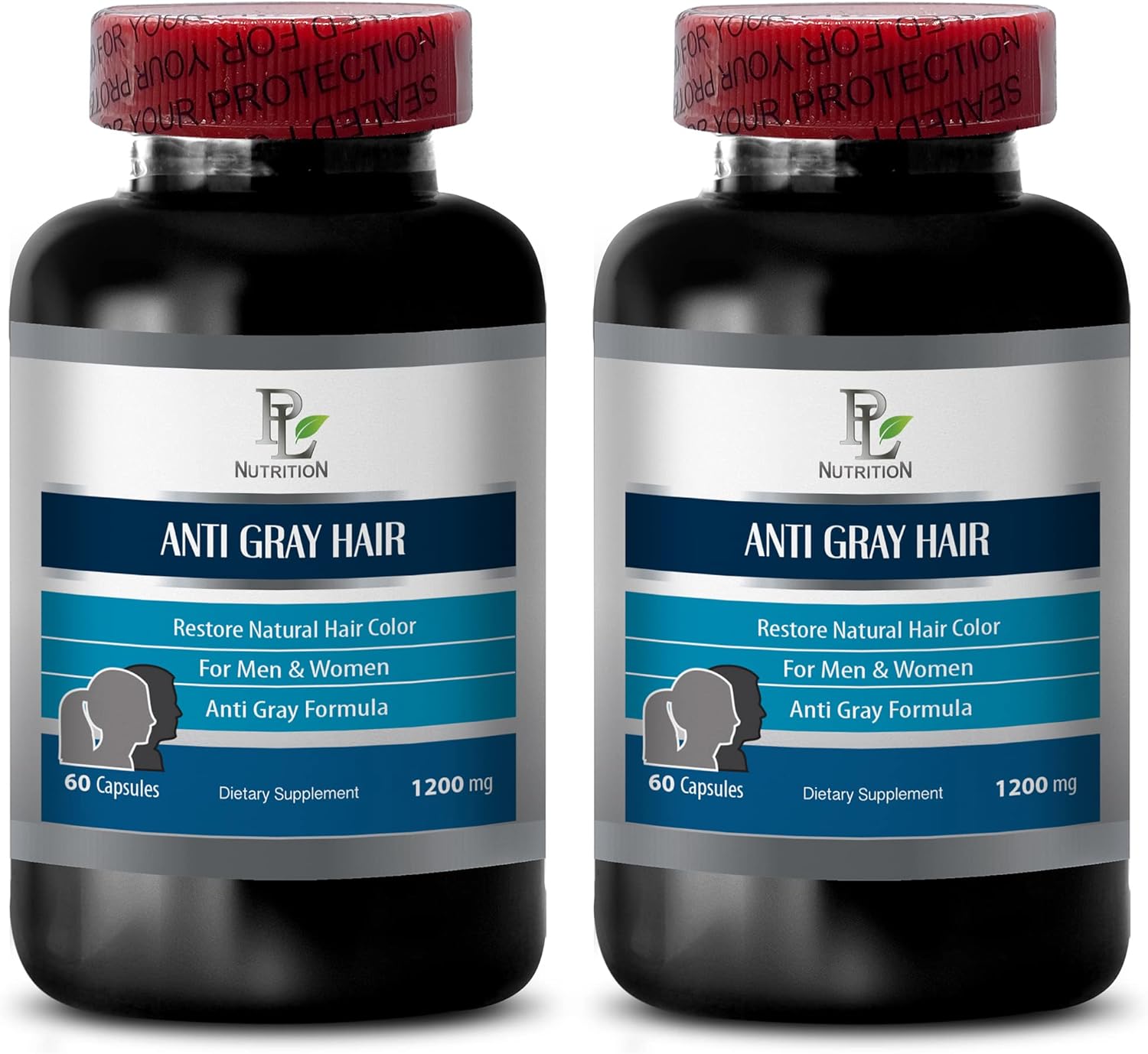 Gray hair pills ANTI GRAY HAIR NATURAL COMPLEX 1200mg