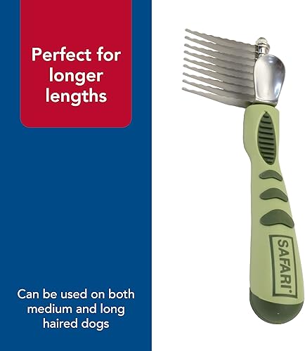 Miniatura 5 de Safari peine para desenredar, Paquete de 10, Verde