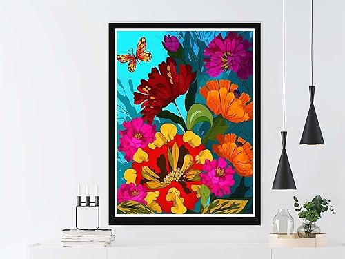 Miniatura 6 de VAIIEYO Pintura acrílica por números para adultos elefante animal, kit de pintura al óleo de bricolaje, lienzo, pintura de dibujo con pinceles para