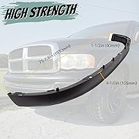 Vista 3 de HECASA Valancia deflectora de aire para parachoques inferior Compatible con Dodge RAM 2002-2008 1500/2003-2009 2500 3500 Reemplazo para CH1090125
