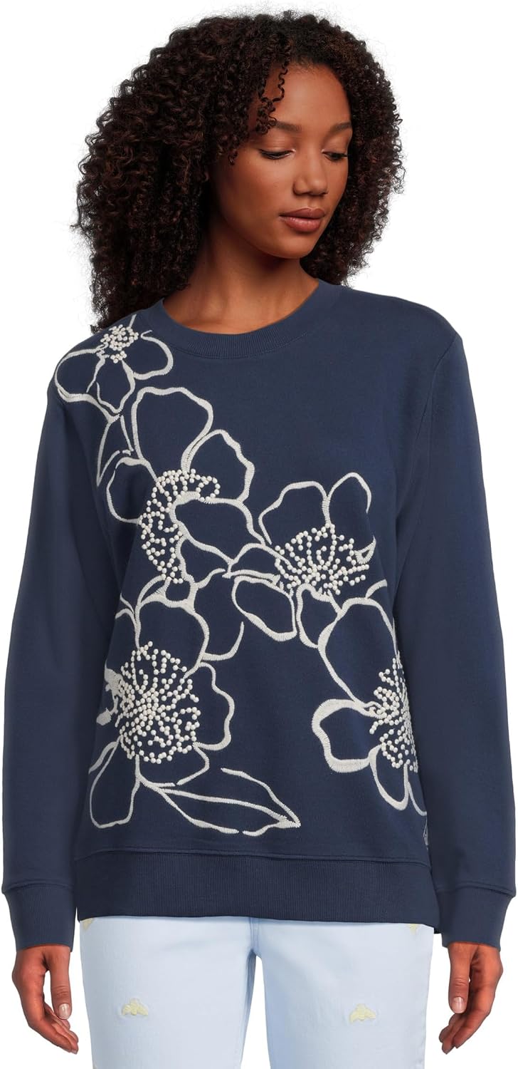 Lilly Pulitzer womens Ballad Long Sleeve Sweatshirt