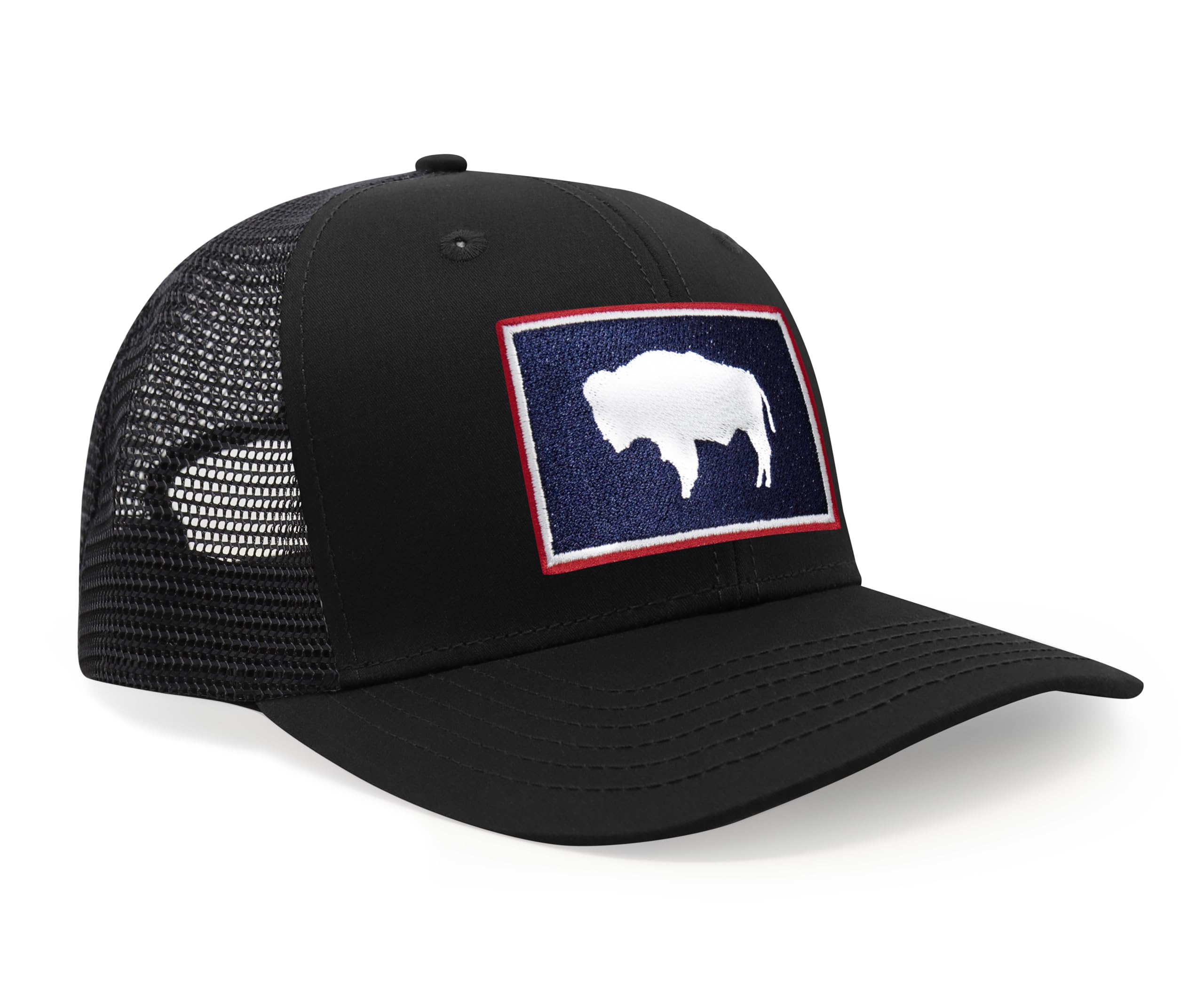International Tie State Hat for Men and Women, Adjustable Snapback Trucker Baseball Cap with Embroidered Patch