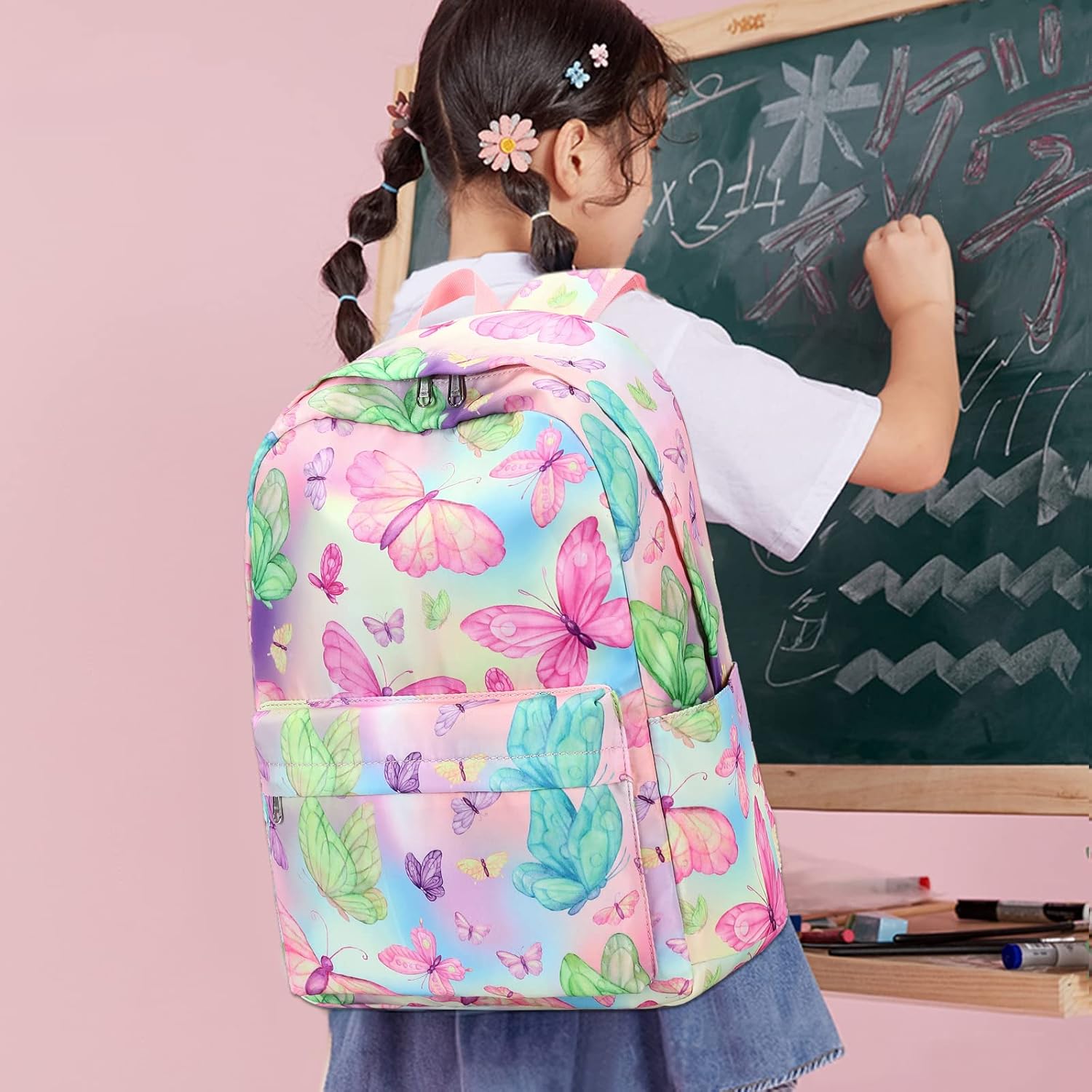 CAMTOP Backpack for Girls Boys Kids School Backpack with Lunch Box Preschool Kindergarten BookBag Set - Image 2