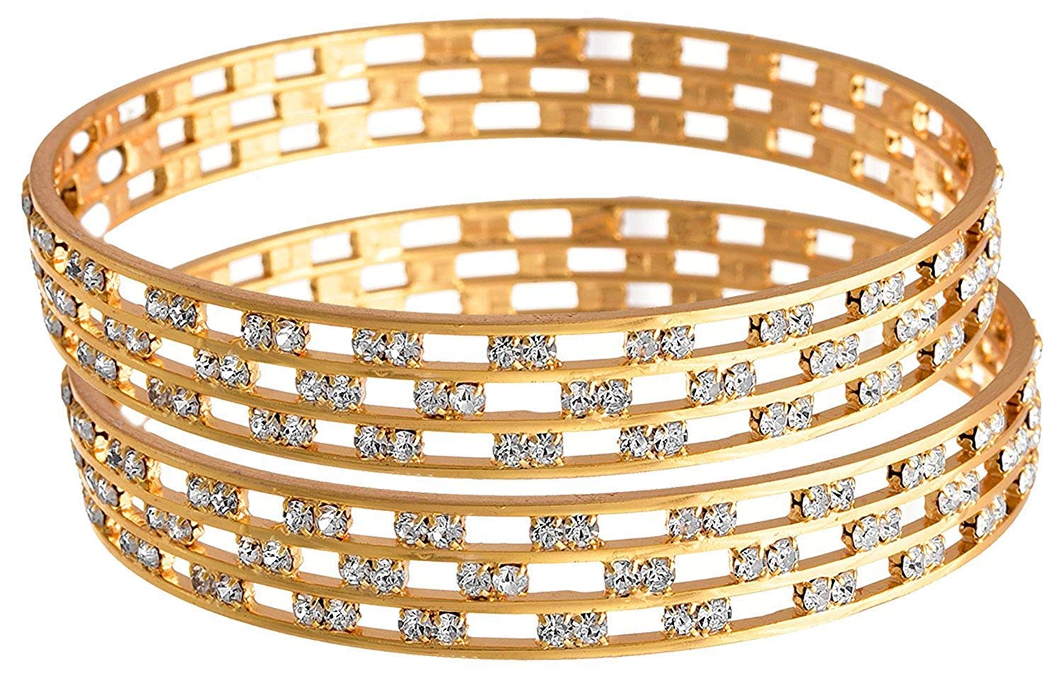 See full amazon price history chart for Yellow Chimes Pair of 2 Pcs Exclusive Bestselling Floral American AAA Crystal Traditional Bangles for Women Yellow Chimes Pair of 2 Pcs Exclusive Bestselling Floral American AAA Crystal Traditional Bangles for Women (B082SH3WHR) Amazon Price History, Amazon Price Tracker
