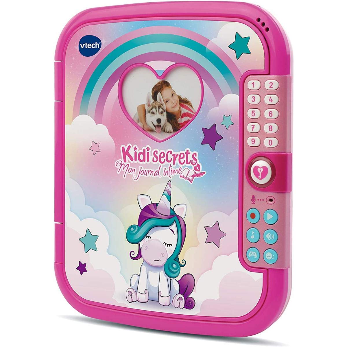 VTech - KidiSecrets - Mon Journal Intime Magique, Journal Intime Électronique – Dès 6 Ans – Contenu en Français