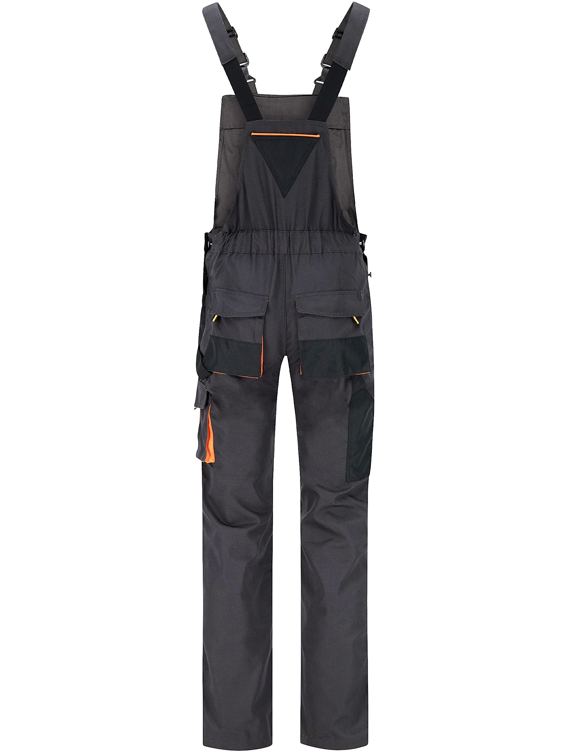 BWOLF Atlas Salopette de Travail pour Homme avec Poches Multifonctions Gris/Orange - Gris - X-Large