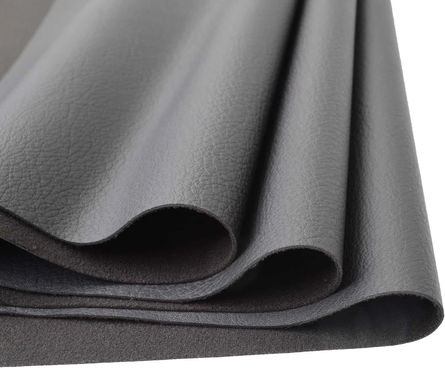 Wento Soft PU Fabric Leather 3 Yard 54"" x 108"" Pleather，1.1mm Thick Cream Faux Leather Fabric Leather Upholstery Fabric Vinyl Upholstery Material