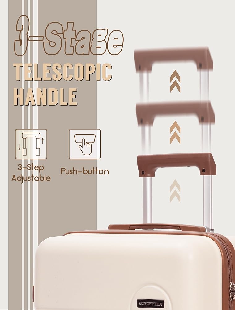 Amazon.com | CONCEPTEN Carry On Luggage 22x14x9 Airline Approved
