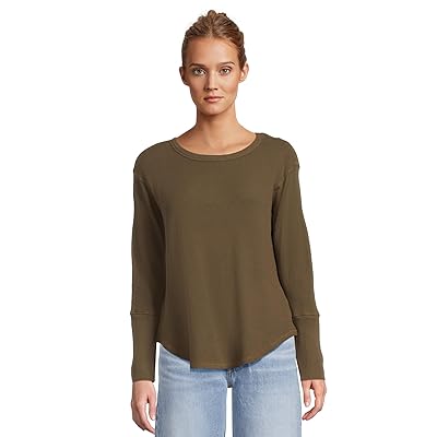 Mod o doc Long Sleeve Dropped Armhole Oversized Top Women