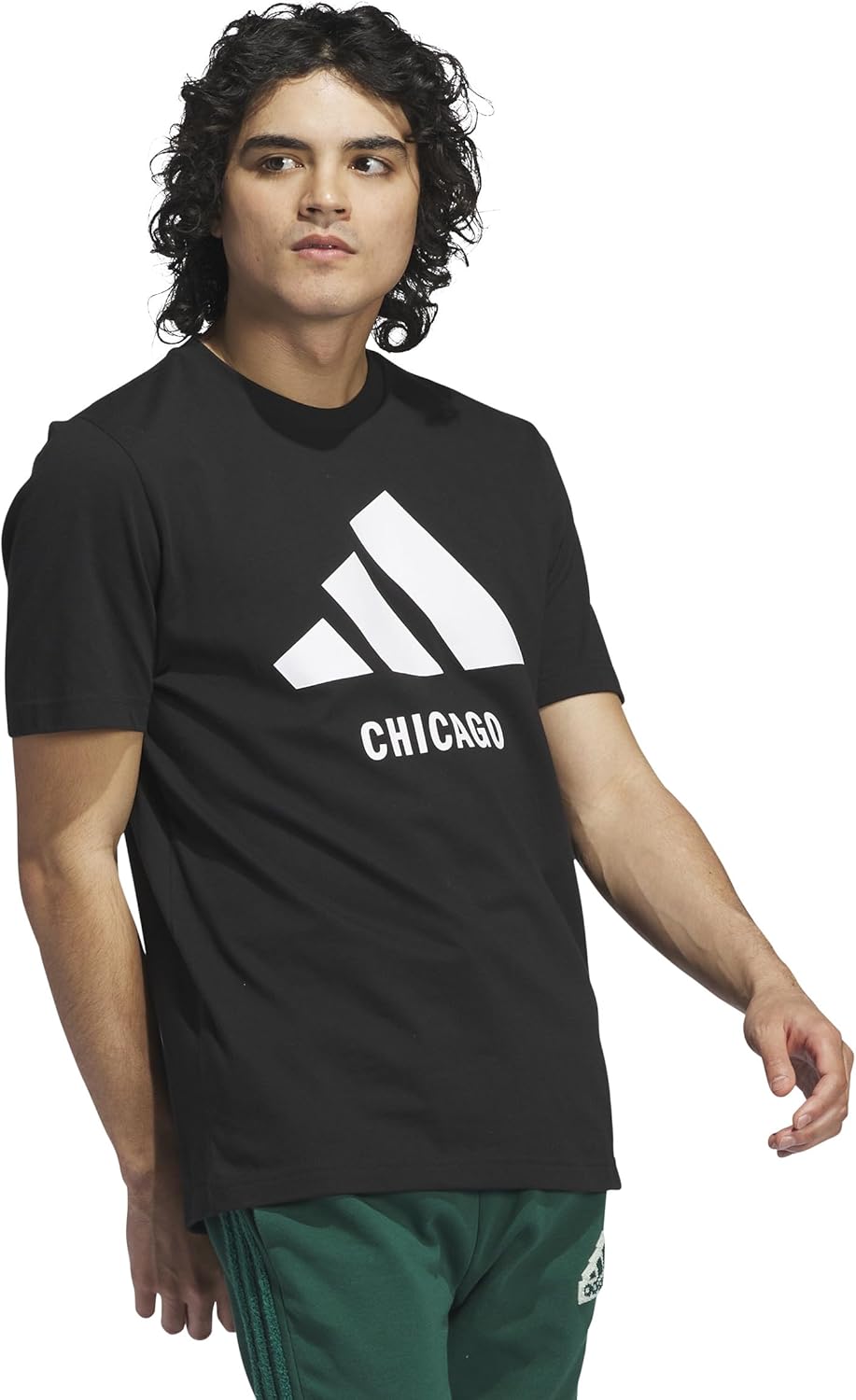 Adidas Mens Chicago Graphic T-Shirt