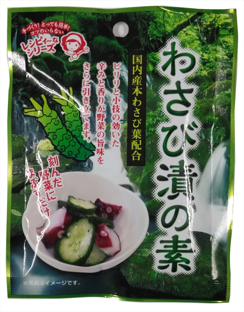 Amazon.co.jp: つけもと わさび漬の素 35g×10個 : 食品・飲料・お酒