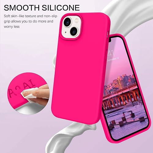 Miniatura 2 de BENTOBEN Funda para iPhone 13 Mini, funda para iPhone 13 Mini, funda de teléfono para iPhone 13 Mini de 5.4 pulgadas, silicona líquida, gel suave,