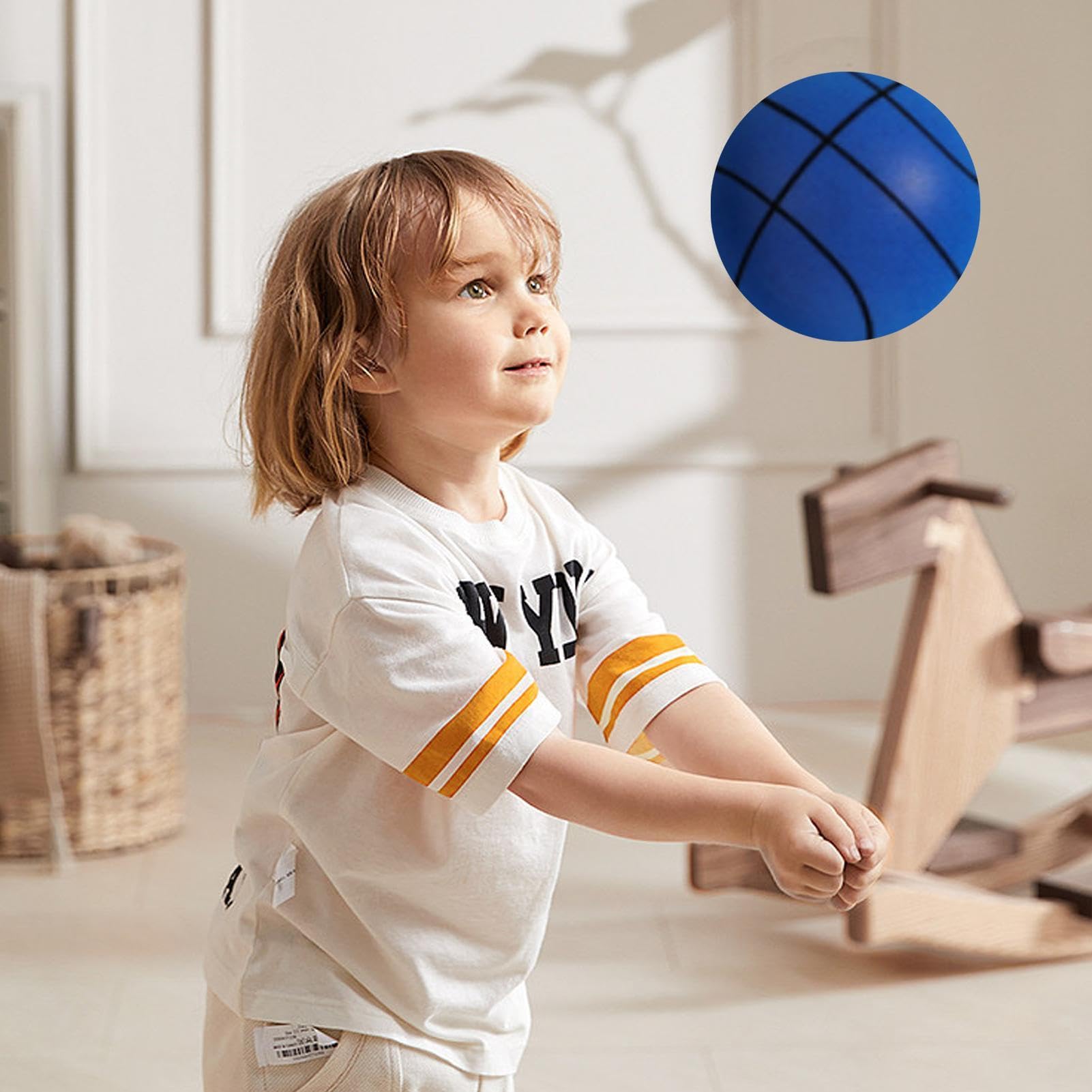 Yulokdwi Dribble De Basket-Ball Silencieux En Intérieur