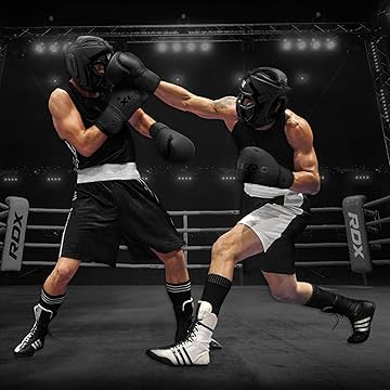 『RDX』　ヘッドギア　LARGEサイズ　2つセット 格闘技　ボクシング Amazon | RDXボクシングヘッドギア MMAトレーニング 調整可能な