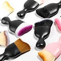 Vista 7 de ESEWALAS - Herramienta de limpieza para parabrisas de automóvil, cepillo de limpieza de cerdas suaves, cepillo de detalles automáticos, cepillo