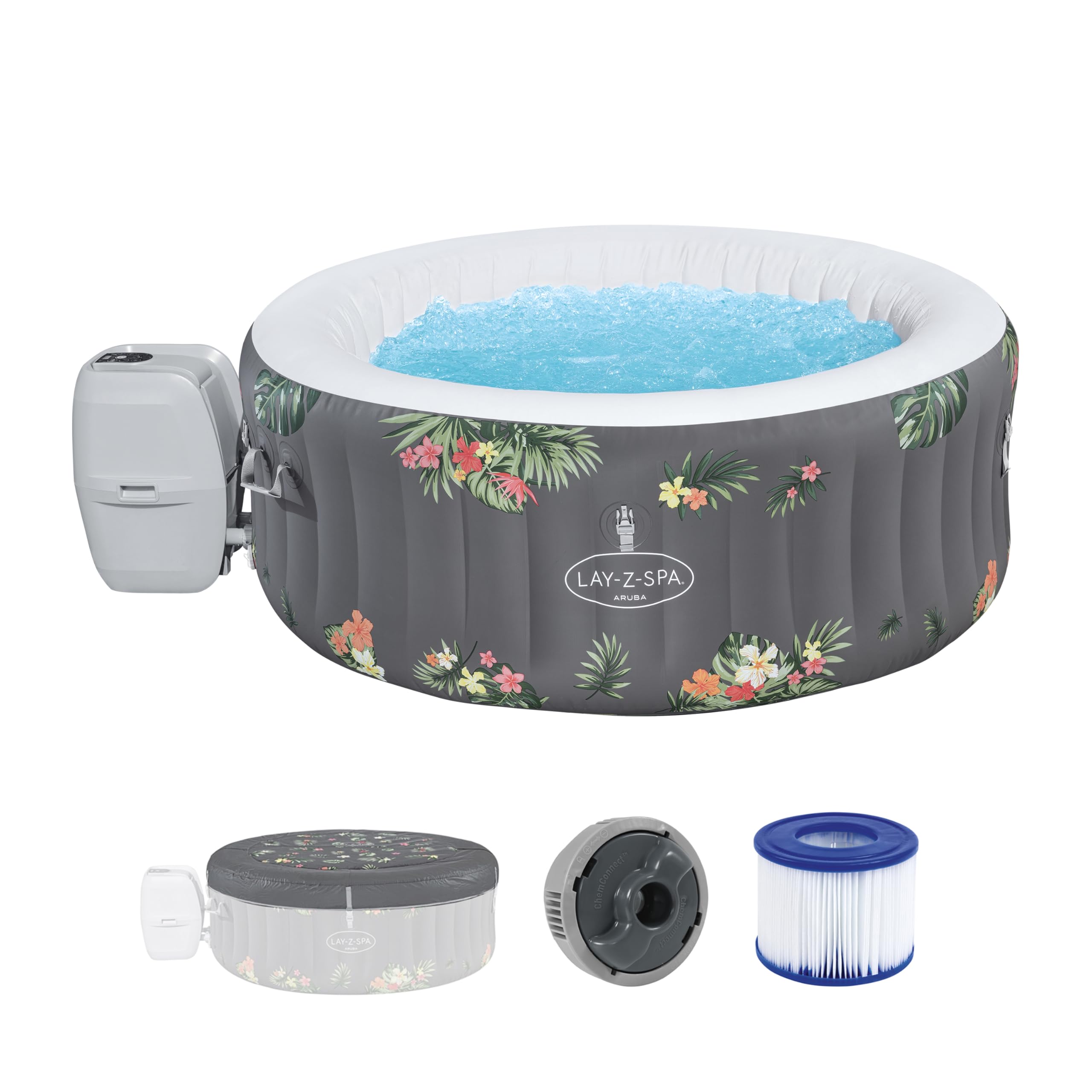 Bestway LAY-Z-SPA® Aruba Airjet™ 170 x 66 cm, 2-3 personnes