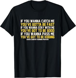Cross Country Running Shirts - Funny Cross Country Tee Shirt T-Shirt