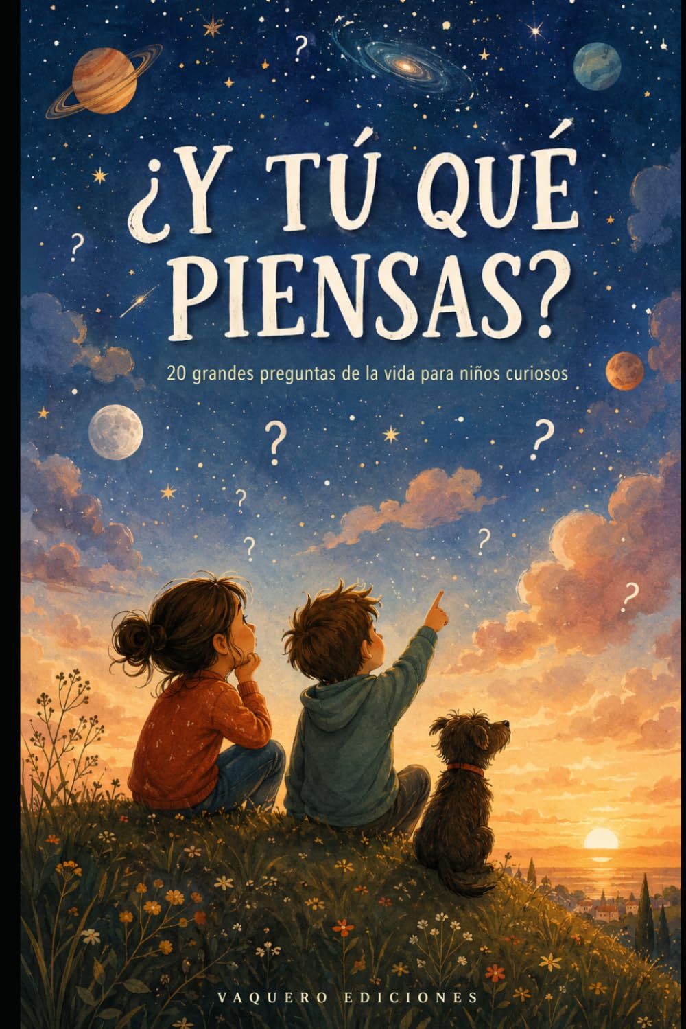 ¿Y tú qué piensas?: 20 grandes preguntas de la vida para niños curiosos