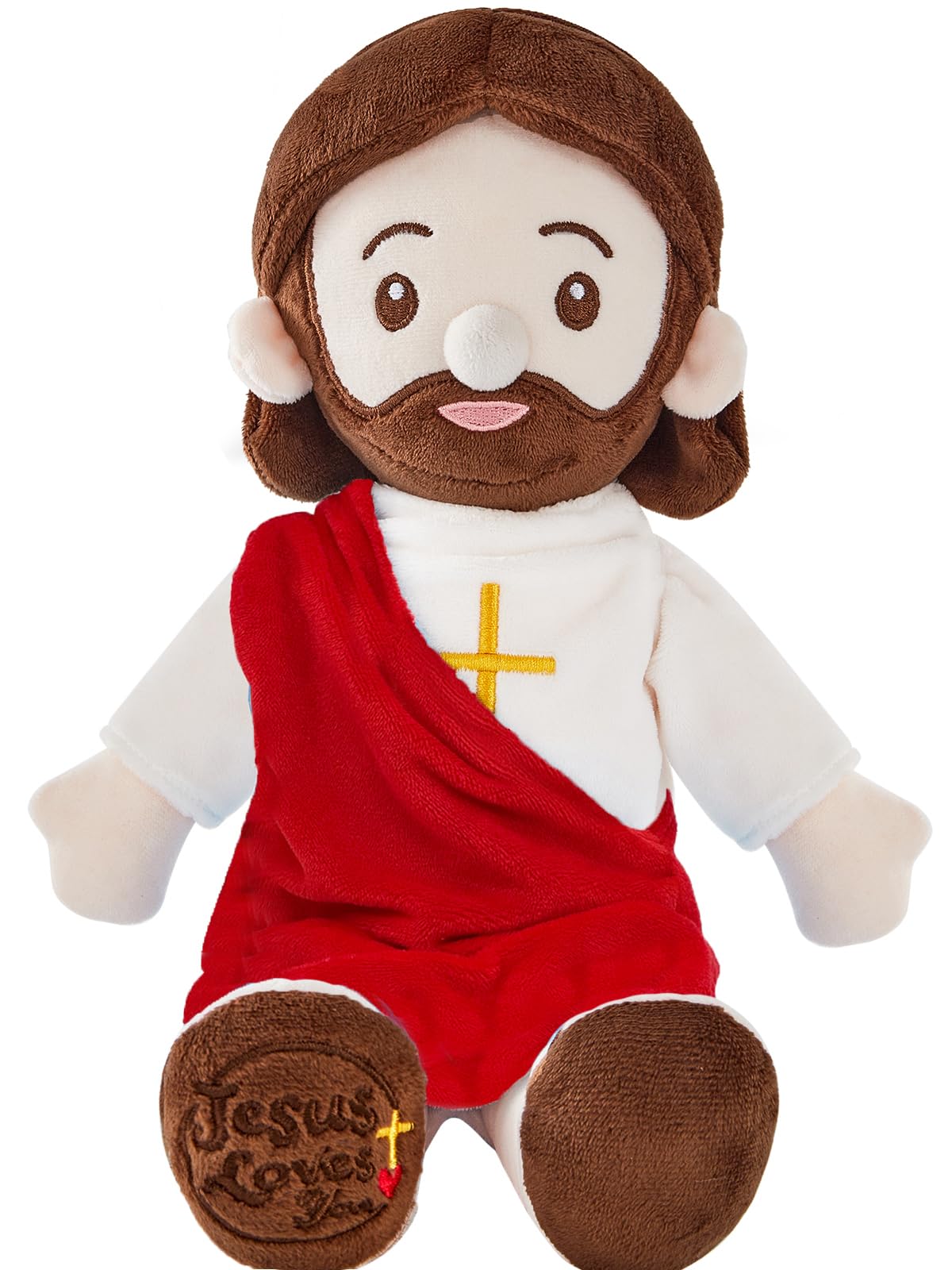 イエス プラッシュ ぬいぐるみ 50cm Amazon.co.jp: BOKUFLY イエスぬいぐるみ イエスぬいぐるみ キリスト教