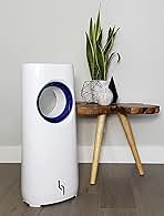 Mattera One - Evaporative Air Cooler, Portable Bladeless Fan, 3 Speeds & 3 Wind Modes, Remote Control, 7.5H Timer, LED Ind...