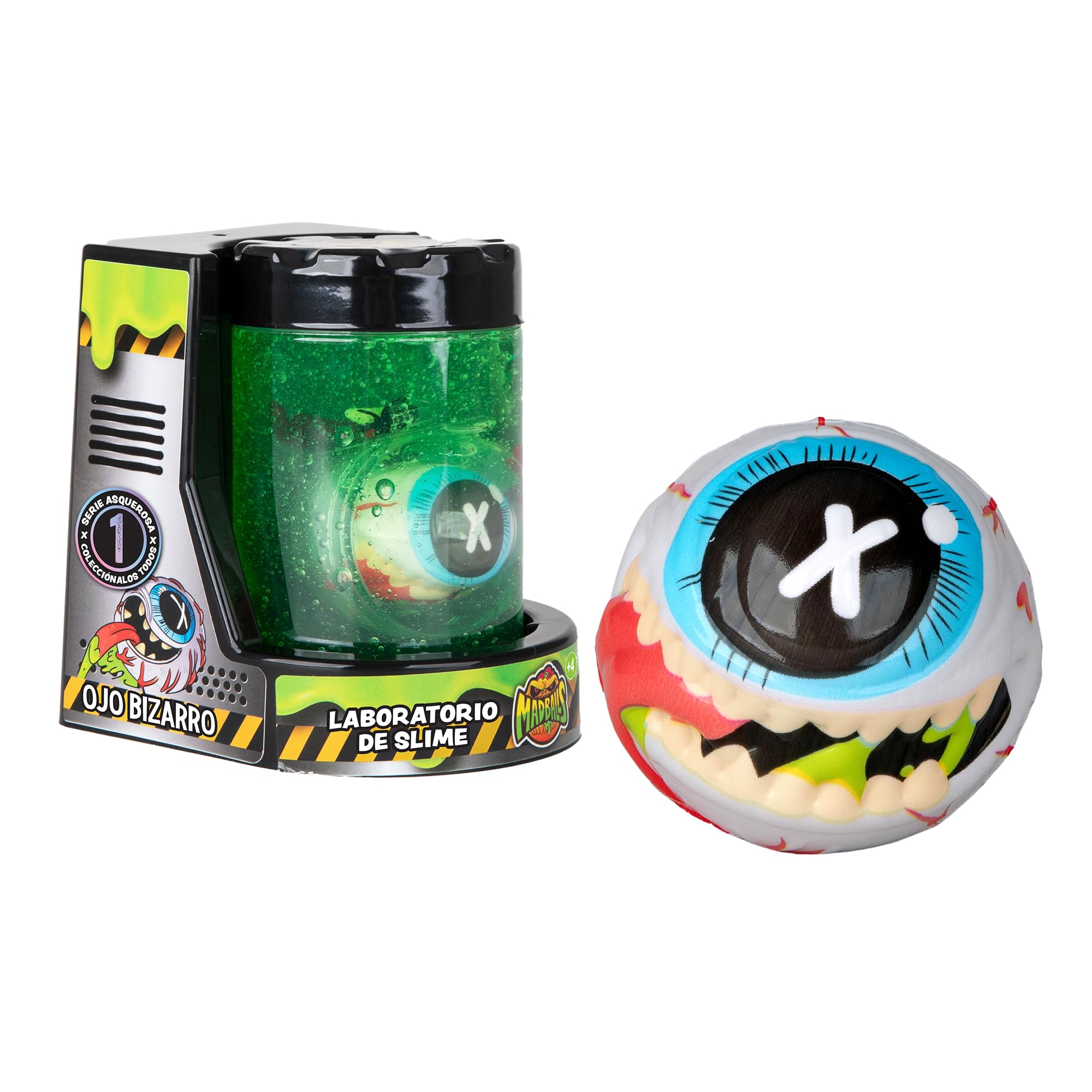 Bizak Madballs 64432951-1 Slime Laboratory, Monster Heads with