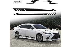 Cracked Rear View Vinyl Decals: Transform Your Ride with Fiery Style