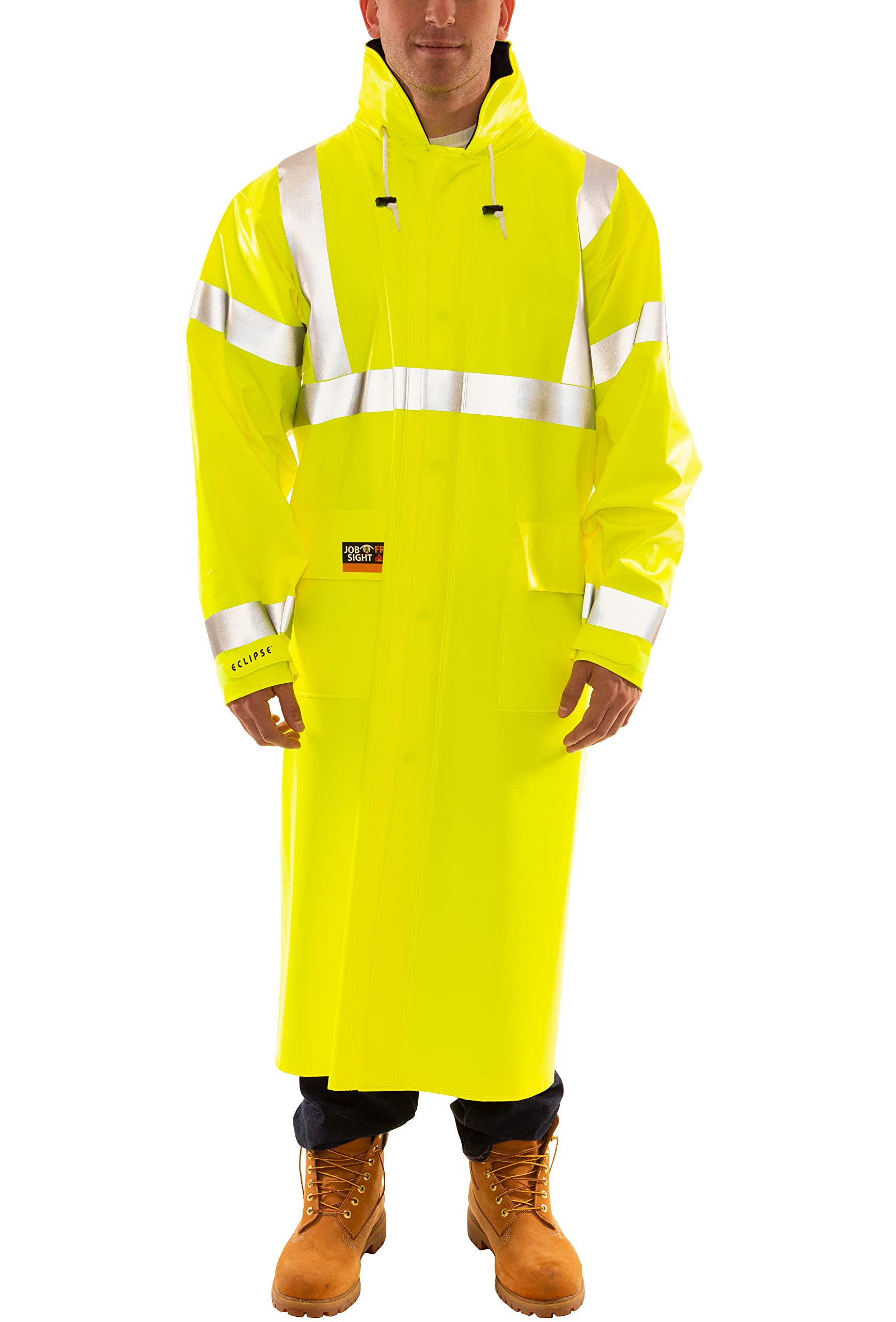 Eclipse C44122.LG ANSI 107 Class 3 Coat, Large, Fluorescent Yellow/Green-image-47