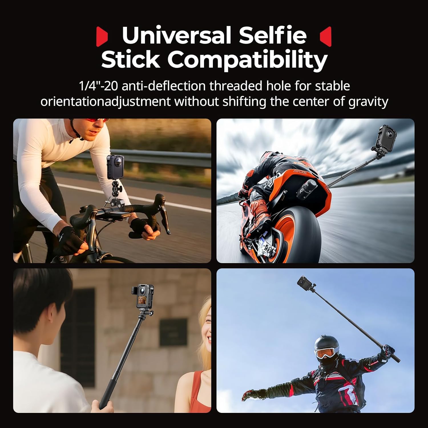 SMALLRIG Camera Cage for DJI Osmo 360, Aluminum Case Protective Frame Mount, Expansion Housing Shell for OSMO 360-5704 - Image 8