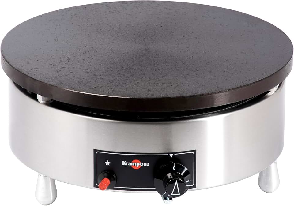 Krampouz Commercial Gas Crepe Maker, Countertop Griddle Station – CGBIP4