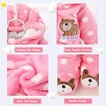 Xifamniy Bébé nouveau-né combinaison de saut Footie Romper chaud à capuche Thicken hiver Bunting Outwear combinaison de neige pour les filles garçons