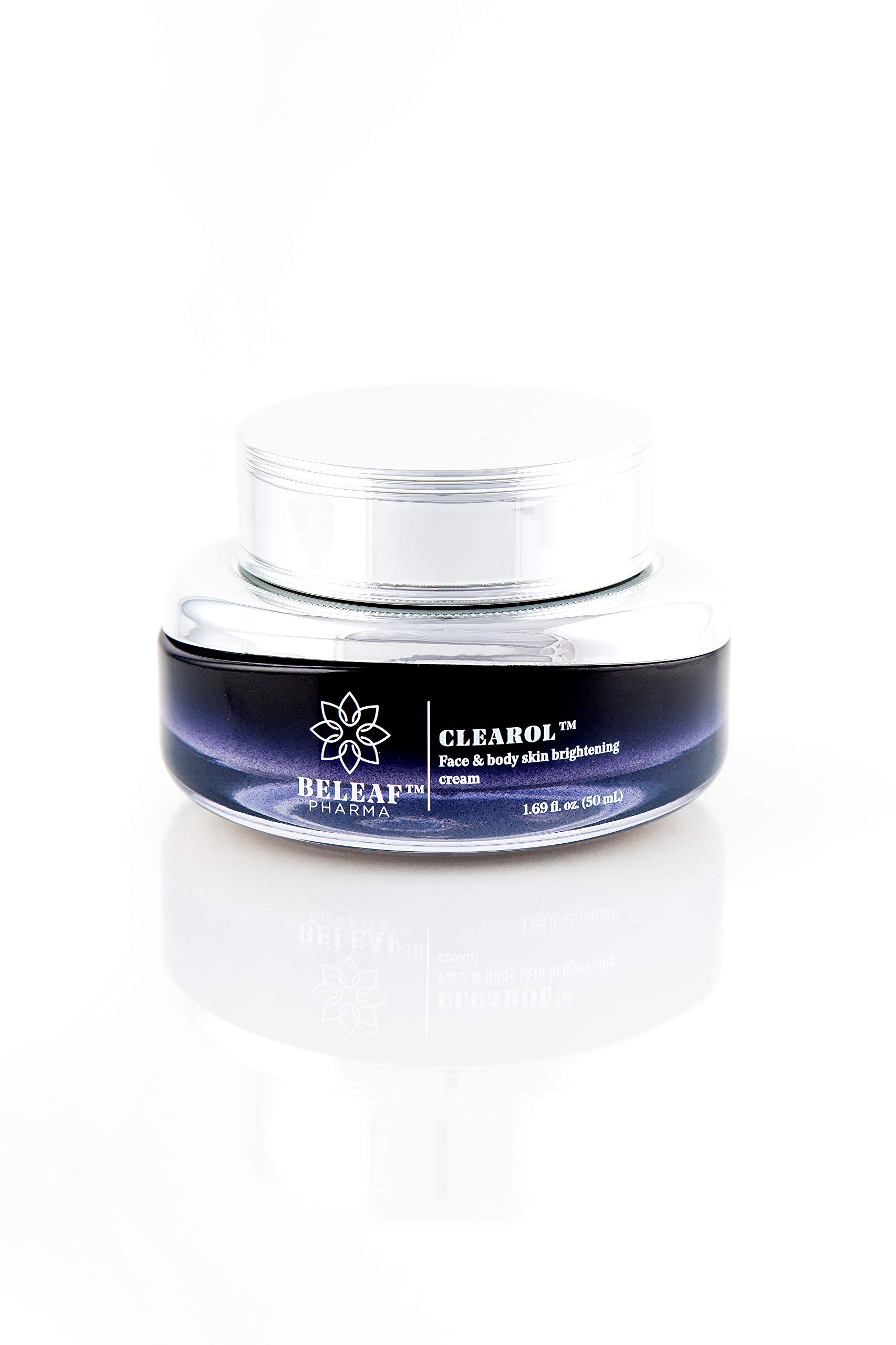 BeleafCLEAROL Brightening Cream with Alpha Arbutin, for Dark Skin, Dark Spots, Freckles that is Safe for the Face & Body