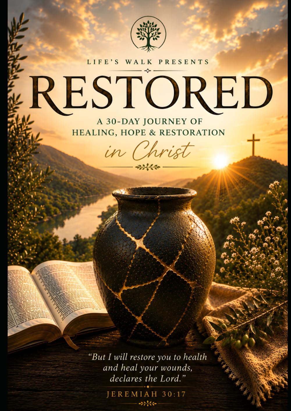 Restored: A 30-Day Christian Devotional for Healing, Hope & Restoration in Christ