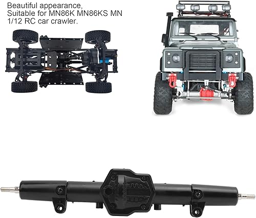 Miniatura 4 de Dilwe Eje de coche a control remoto, montaje de engranaje de metal duradero, accesorios de actualización para MN86K MN86K MN86KS MN112 RC piezas de