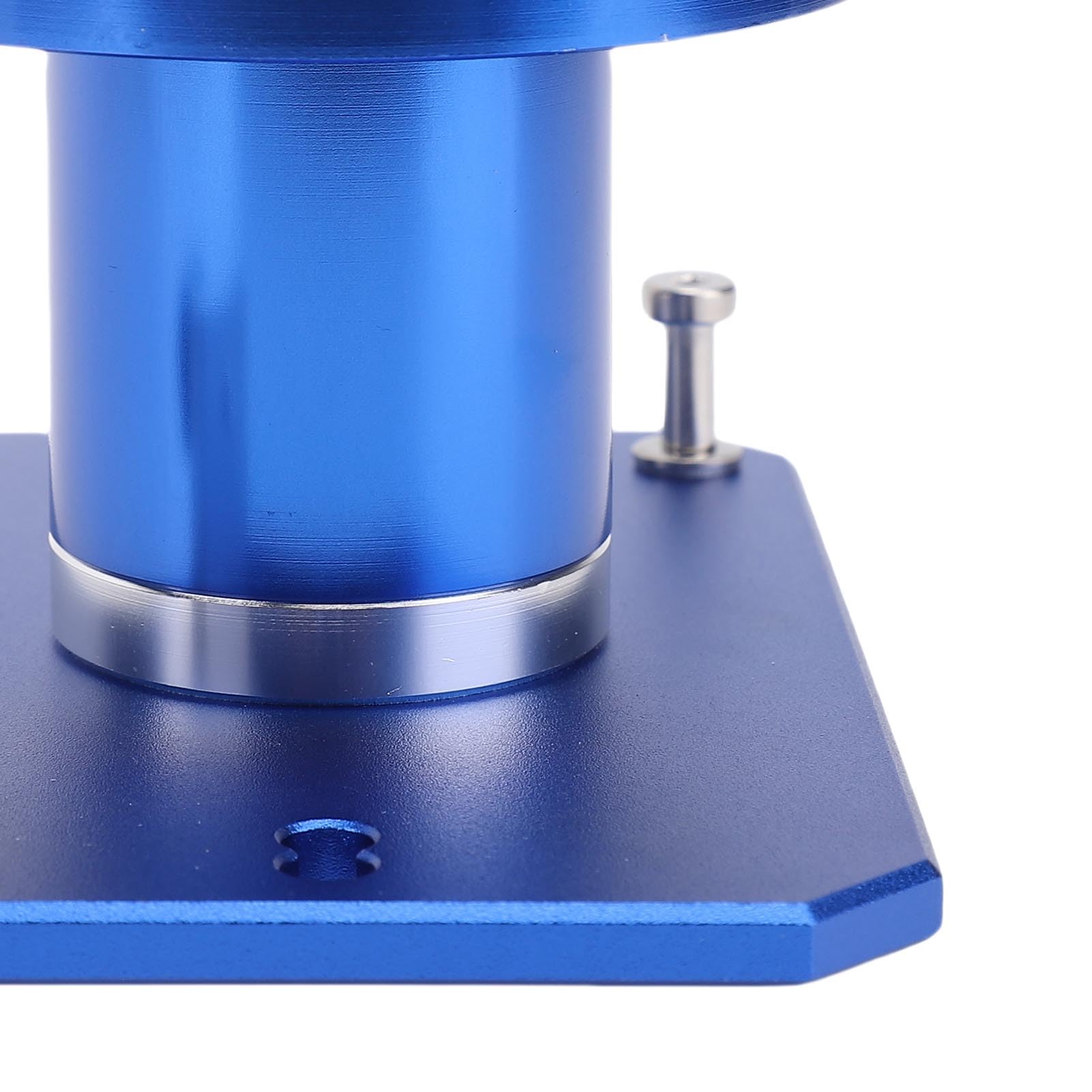 Balanceador de Cuchillas Ajustable para Montaje en Pared Material Metálico Resistente Alineación Eficiente para Propietarios y Profesionales (Blue)