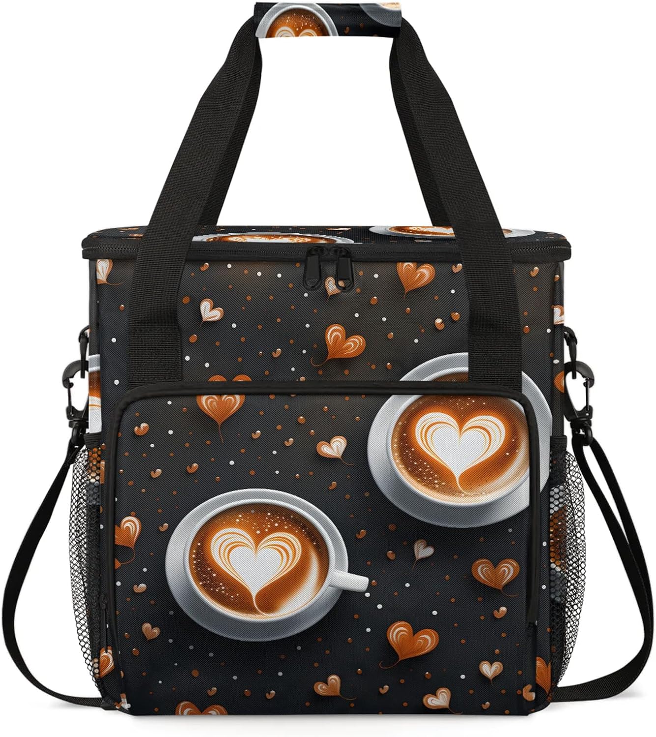 Travel Coffee Maker Carrying Bag Compatible with Keurig K-Mini or K-Mini Plus, Single Serve Coffee Maker Portable Storage Bag with Shoulder Strap(Bag Only)