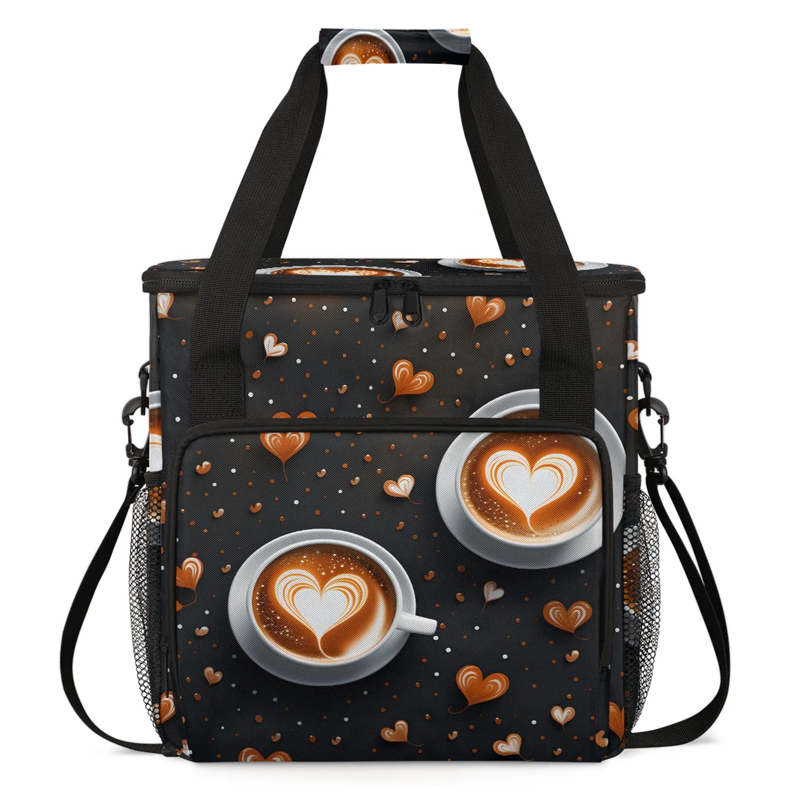 Travel Coffee Maker Carrying Bag Compatible with Keurig K-Mini or K-Mini Plus, Single Serve Coffee Maker Portable Storage Bag with Shoulder Strap(Bag Only)