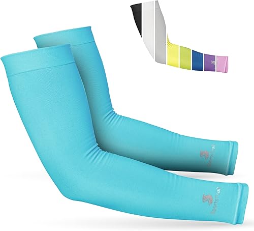 Miniatura 28 de SportsTrail Mangas Refrescantes para Brazos para Hombres y Mujeres – Transpirables, Protección Solar UV, Mangas Deportivas para Brazos para Mujeres
